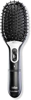 Satin Hair 7 BR710 Brush with IONTEC Technology - Black