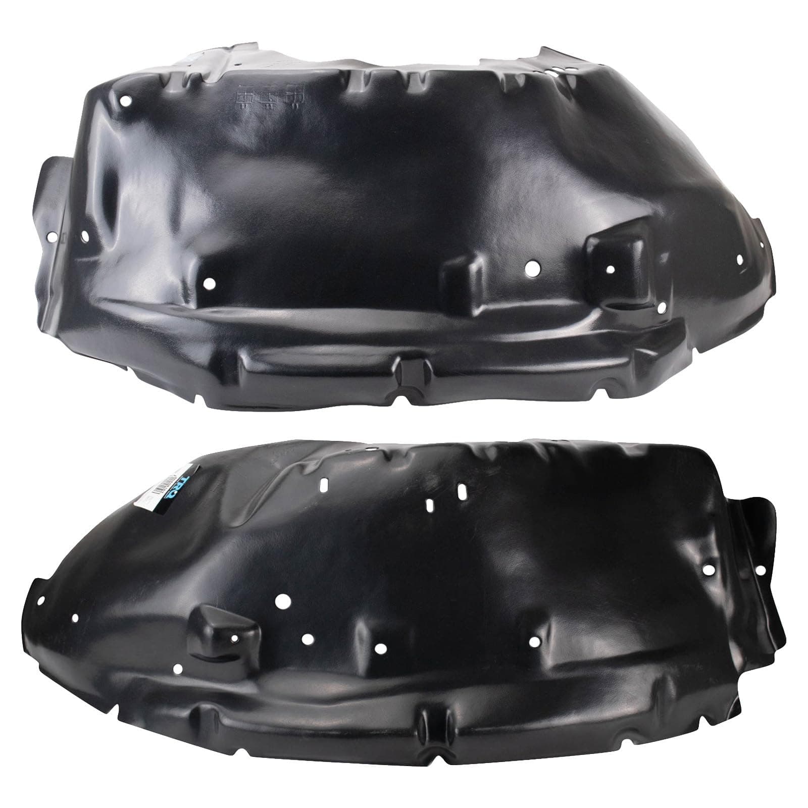 TRQ Front Inner Fender Liner Set Compatible with 2007-2010 Chevrolet Colorado 2007-2012 GMC Canyon 2008 Isuzu i-290 i-370 GM1248186 GM1249186