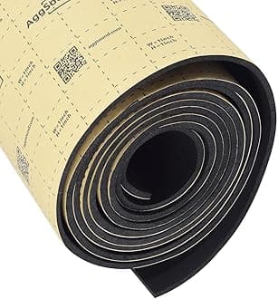 Sound Deadening Mat 157mil(4 mm) 6sqft - Car Sound Deadening Material Closed Cell Foam - Heat Insulation PE Foam Sound Deadener Material & Heat Barrier