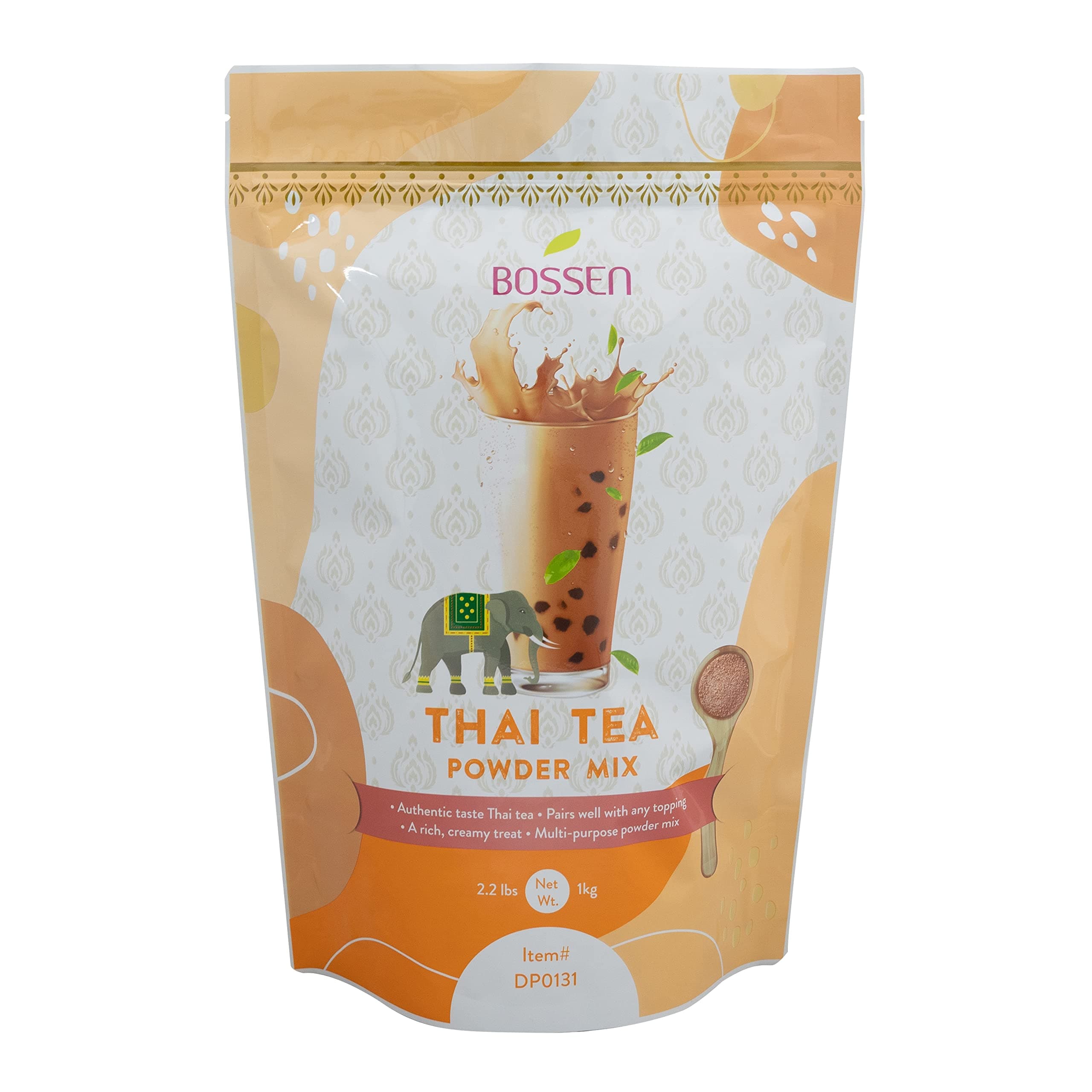 Bubble Tea Powder Mix - 2.2 Pound (Thai Tea)