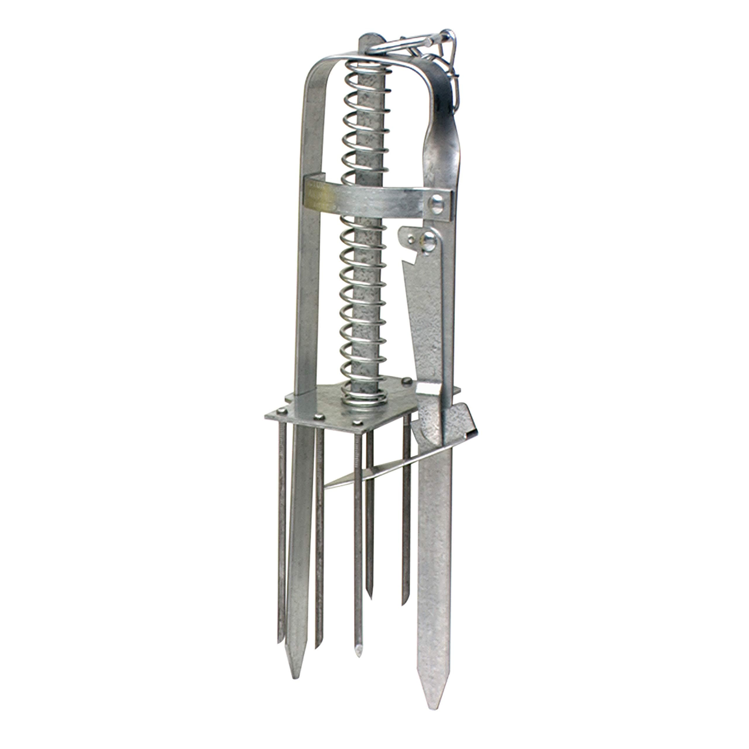 Plunger Style Mole Trap - Kill Moles in Your Yard - Humanely Kill Moles - 0645 - Weather Resistant Trap - Ready to Use