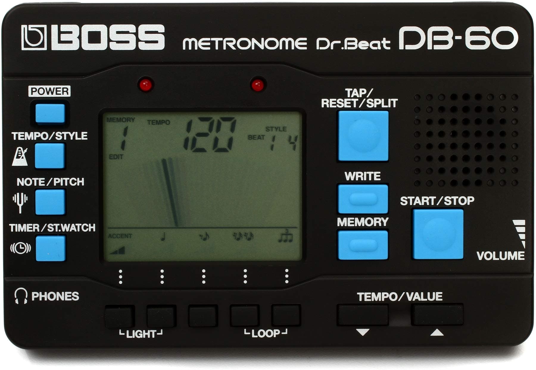 BOSS DB-60 Dr. Beat Portable Metronome (DB-60)