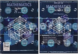 Rd Sharma Class 10 Maths 2025-26 CBSE Examinations | R D Sharma Class 10 Mathematics with MCQ Book (Pack of 2 Books)