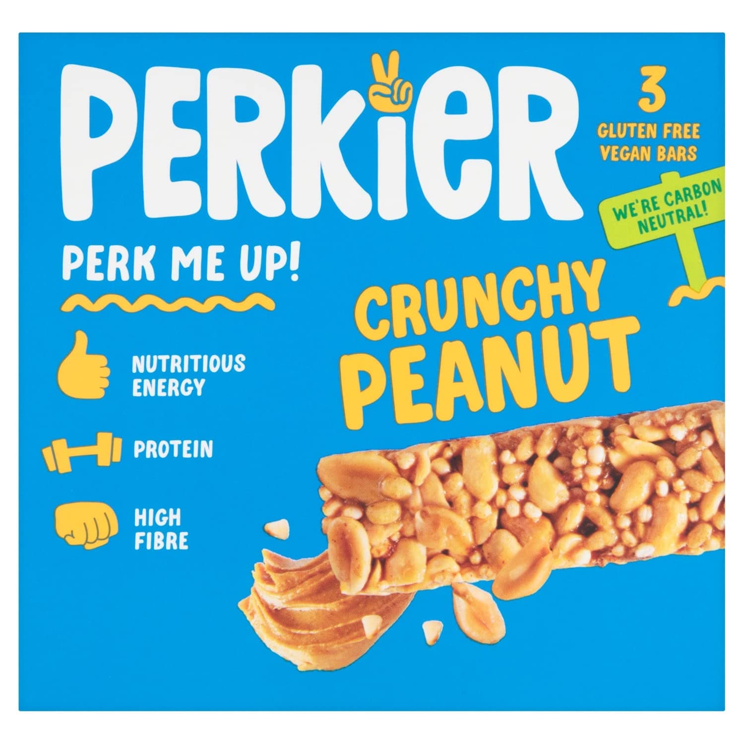 Perk!Er Peanut Quinoa Bar 3 Bars