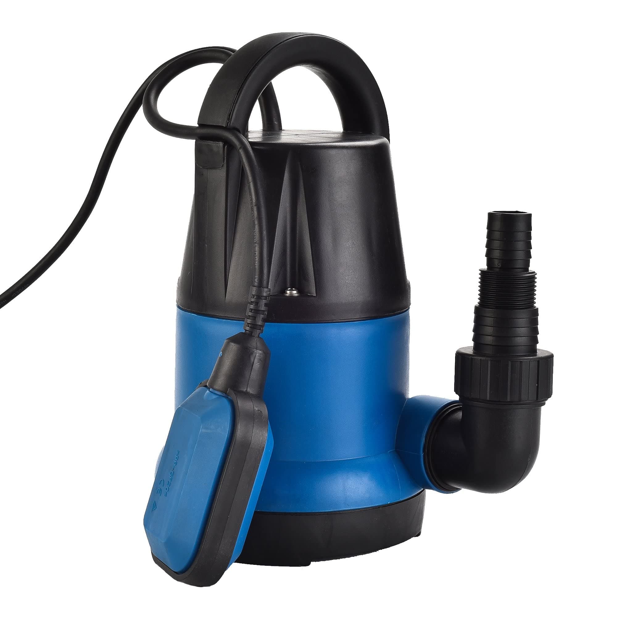 VEATON 250W Automatic Submersible Water Pump with Integrated Float Switch, Max11500L/H, Drain and Transfer Clean Water from Pond, Swimming Pool, Hot Tub