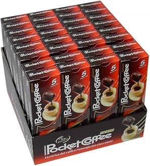 pocket coffee espresso classico 32 confezioni da 5 cioccolatini ciascuna (1000042175)