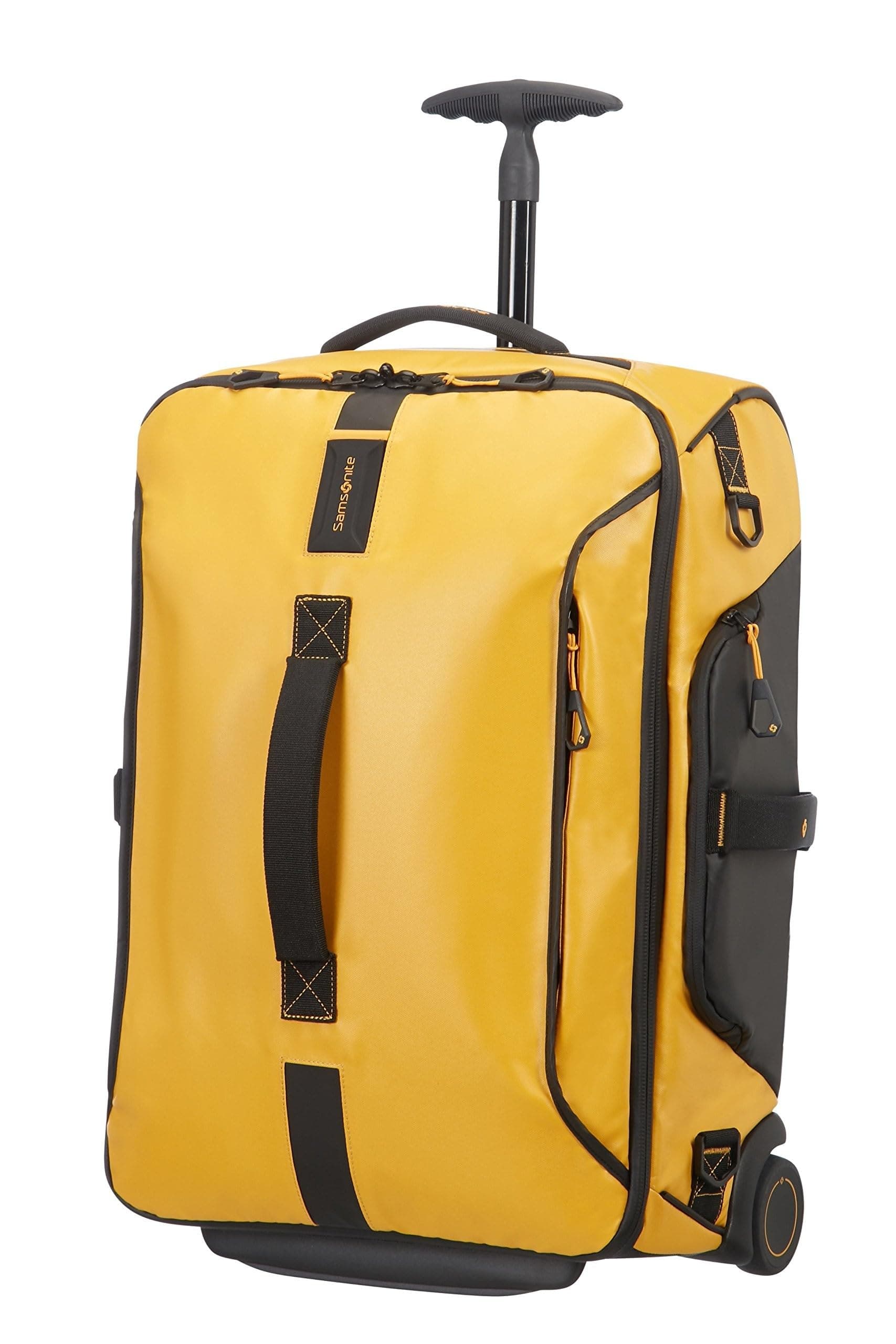 Paradiver Light - Travel Bag/Backpack with 2 Wheels S, 55 cm, 51 L, Yellow
