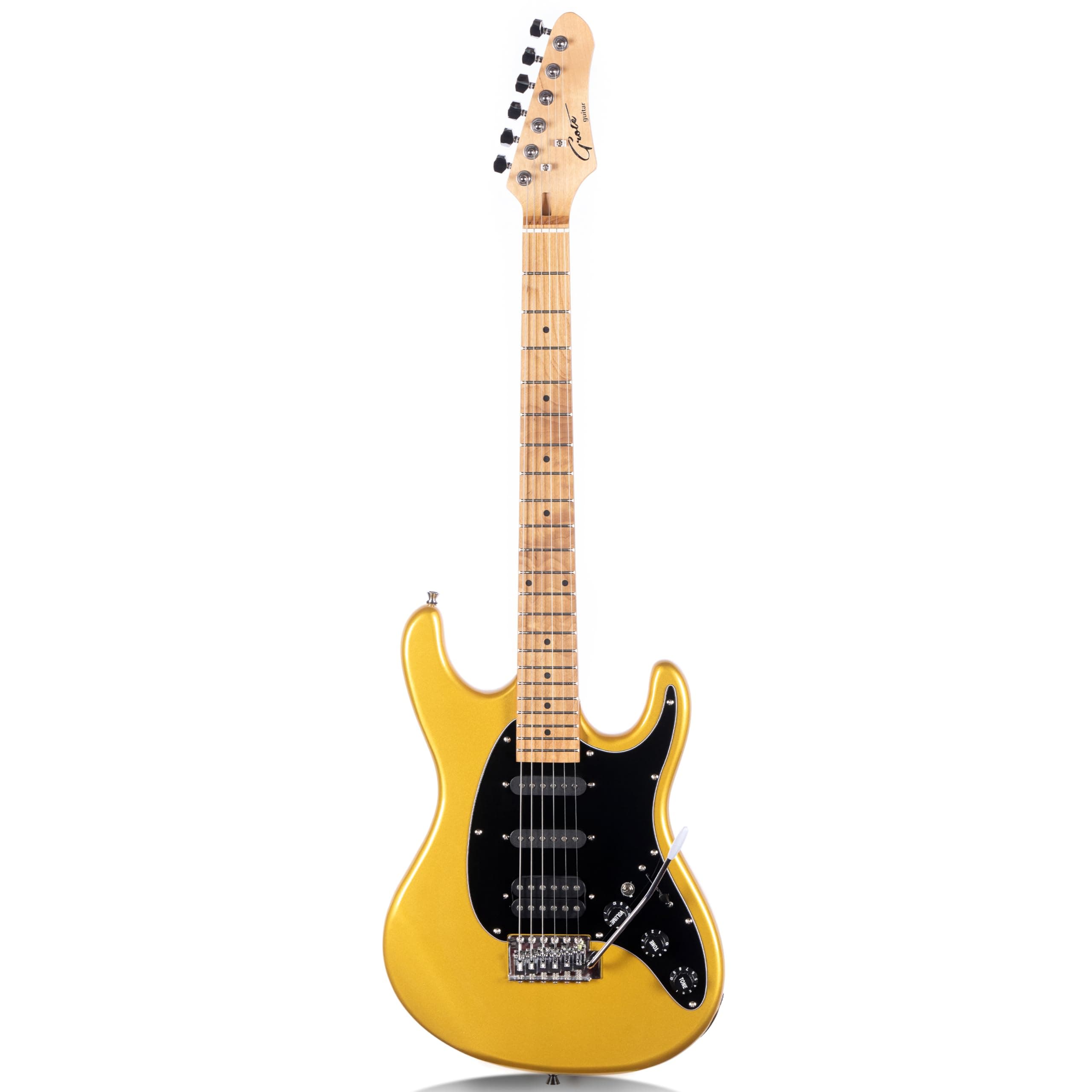 Grote Electric Solid Body Guitar Modern-GST For Beginners (Solar flare)