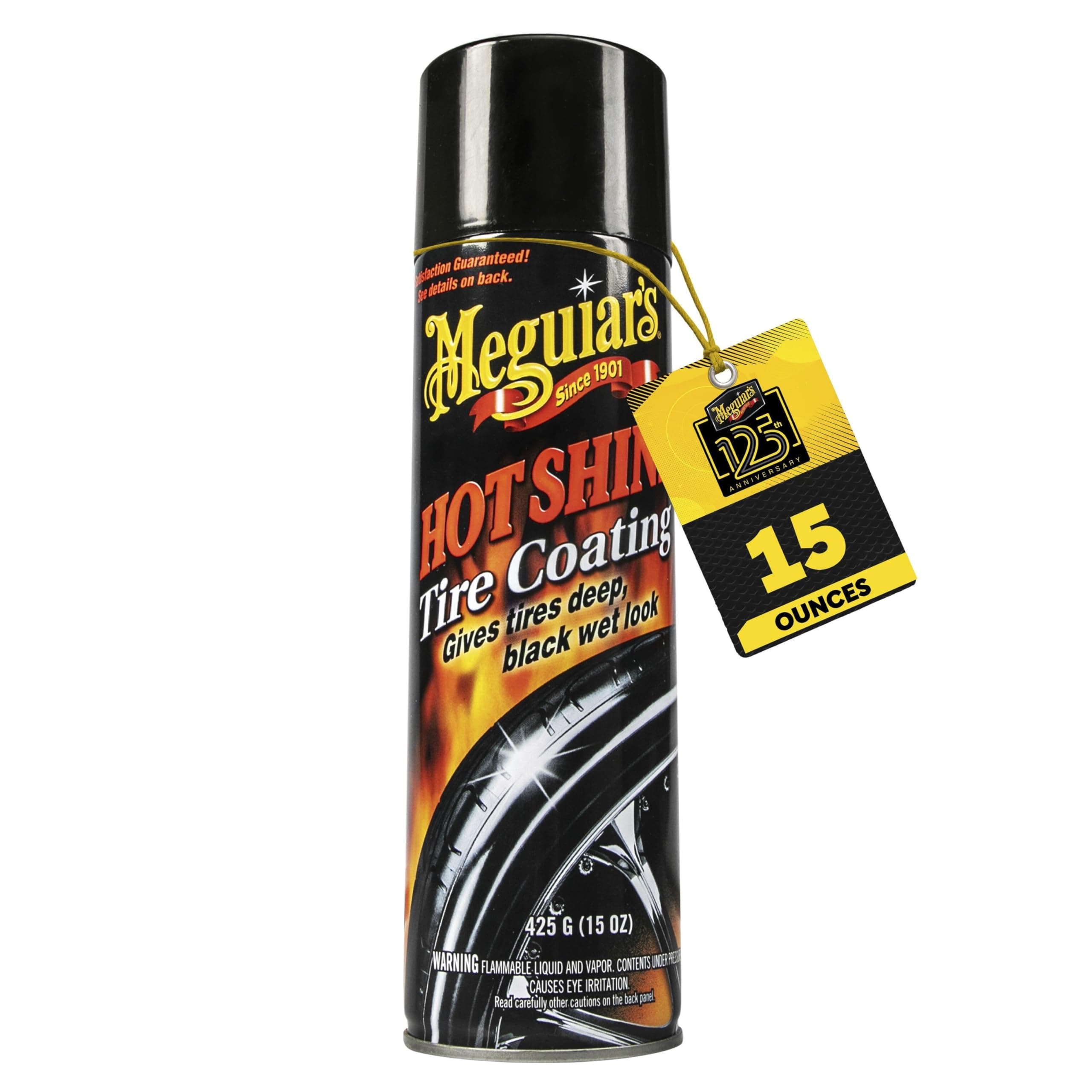 hot shine tyre coating spray, 15 oz