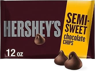 HERSHEY'S Semi-Sweet Chocolate Baking Chips Bag, 12 oz