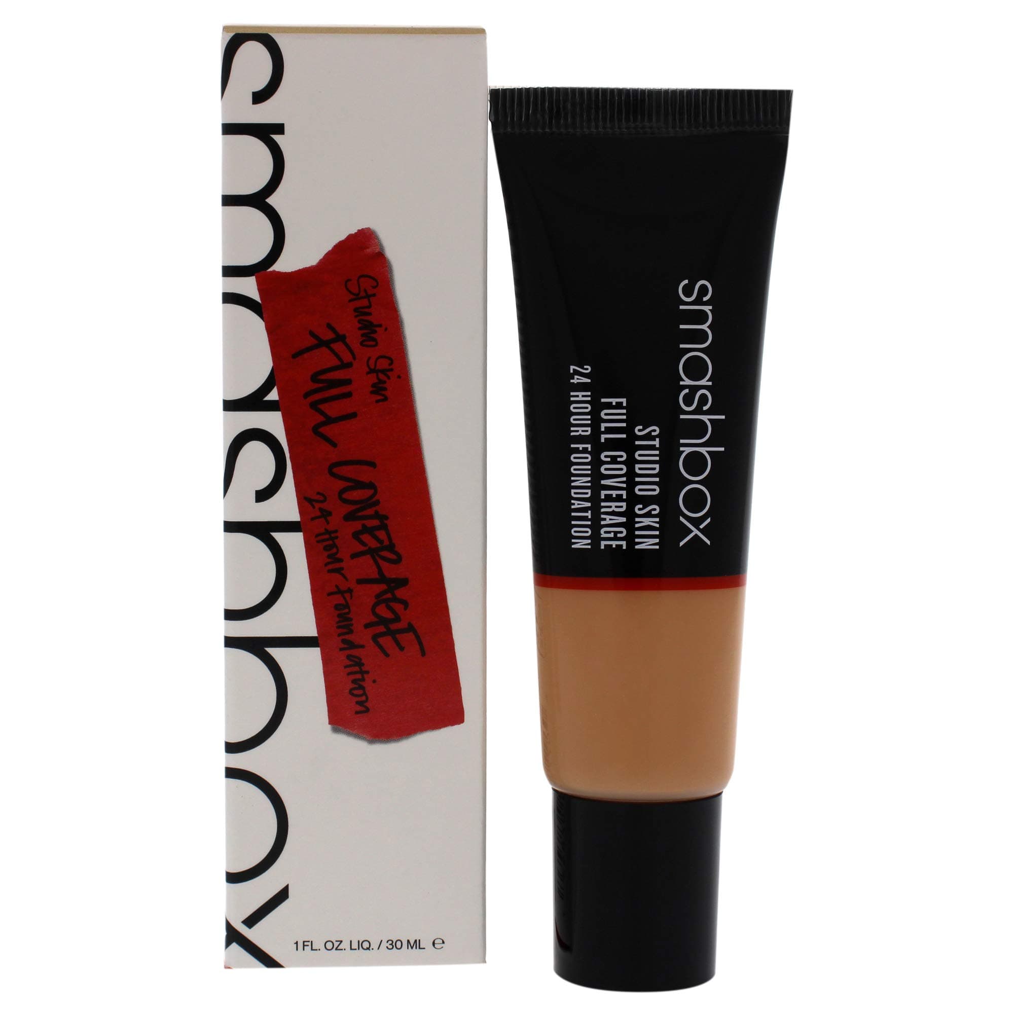 Smashbox Studio Skin 24 Hour Full Coverage Foundation - 2.2 Light-Medium With Warm Peachy Undertone For Women 1 Oz