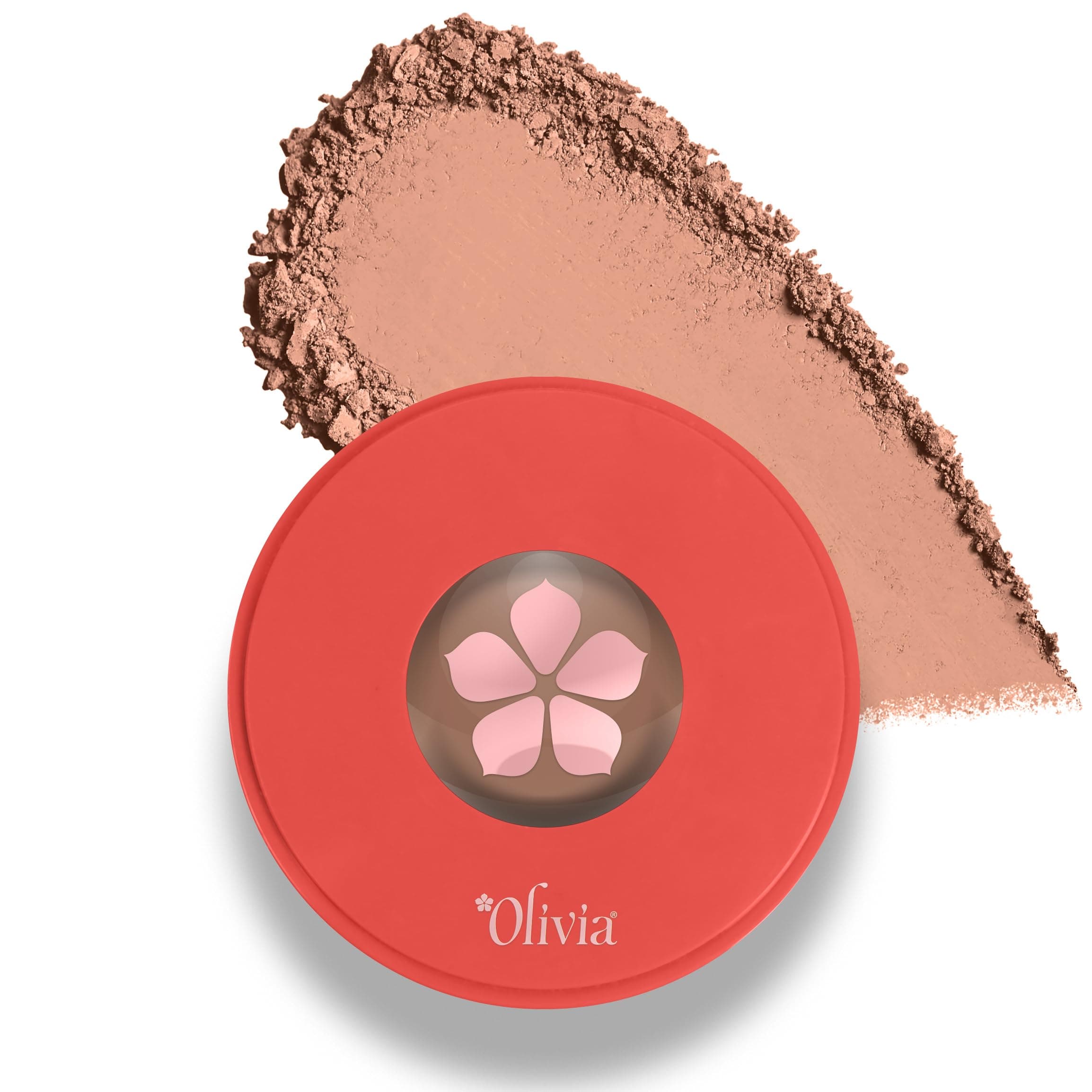 Olivia Skinsync Pan Cake 30g | Full Coverage Waterproof Makeup Base | Velvety Matte Finish | Hides Blemishes | Sweat-Resistant | UV Protection | Long-Lasting & Crease-Free Wear | 26 Roasted Almond