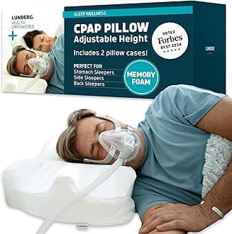 CPAP Pillow for Side Sleepers - Includes 2 Pillowcases