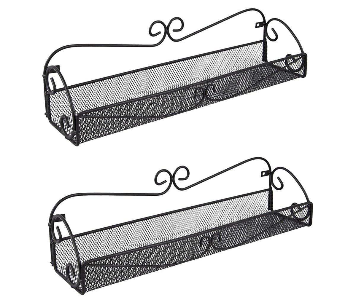 It's useful. 1, 2 or 3 Shelf Wall-Mounted Spice Rack - Hanging Shelf Rack for Kitchens, Bathrooms, and More - Storage Solution for Spices, Cosmetics, Soaps, and More