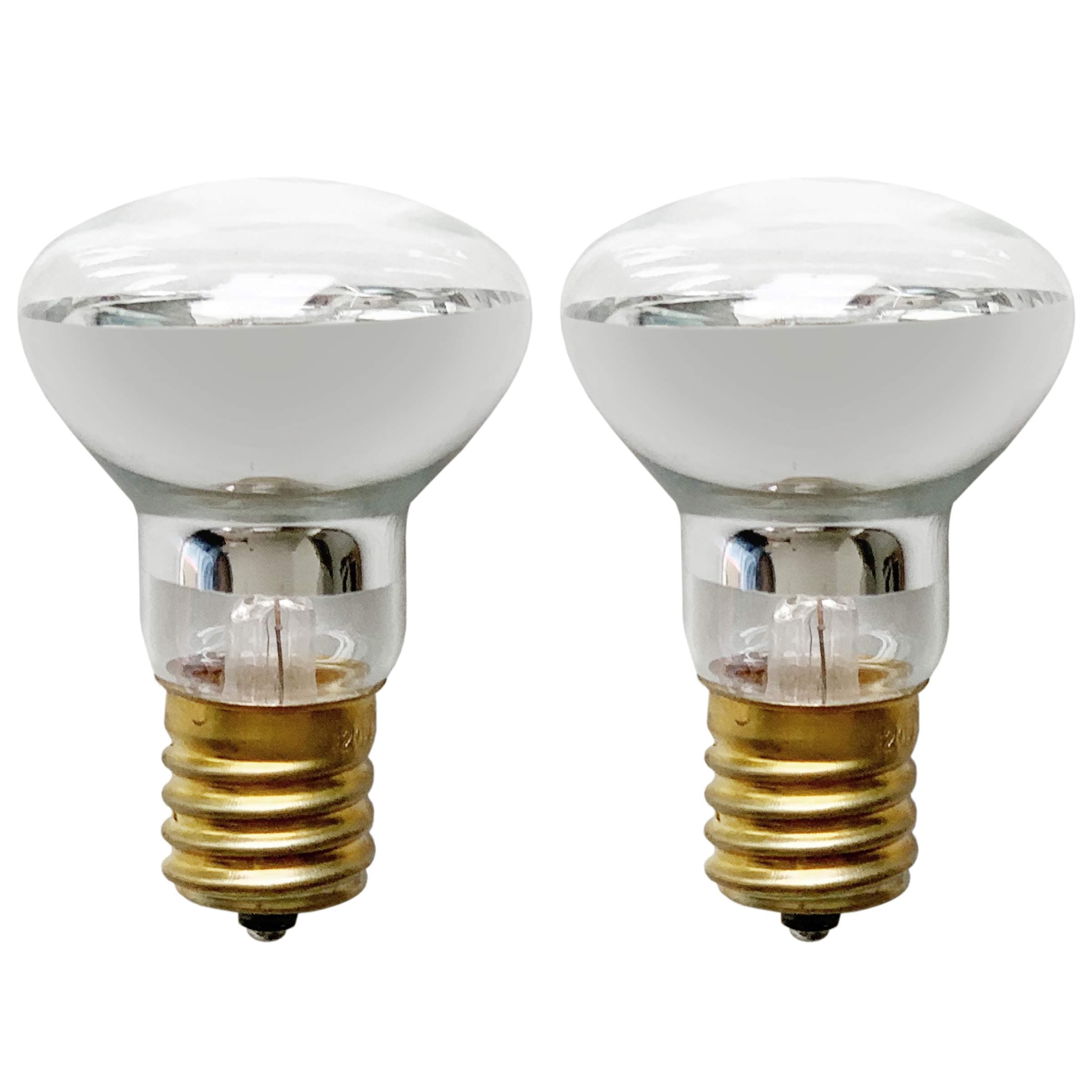 R39 E17 Replacement Light Bulb Motion 30 Watt Lamp Reflector Type (2 Pack)