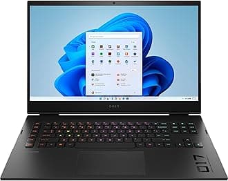 HPOmen 17 Gaming Laptop, Intel 24-Core i9-13900HX, 17.3" WQHD 165Hz IPS Display, NVIDIA RTX 4090 16GB GDDR6, 64GB DDR5 4TB SSD, 4-Zone RGB Backlit Keyboard, Thunderbolt 4, Win10 Pro