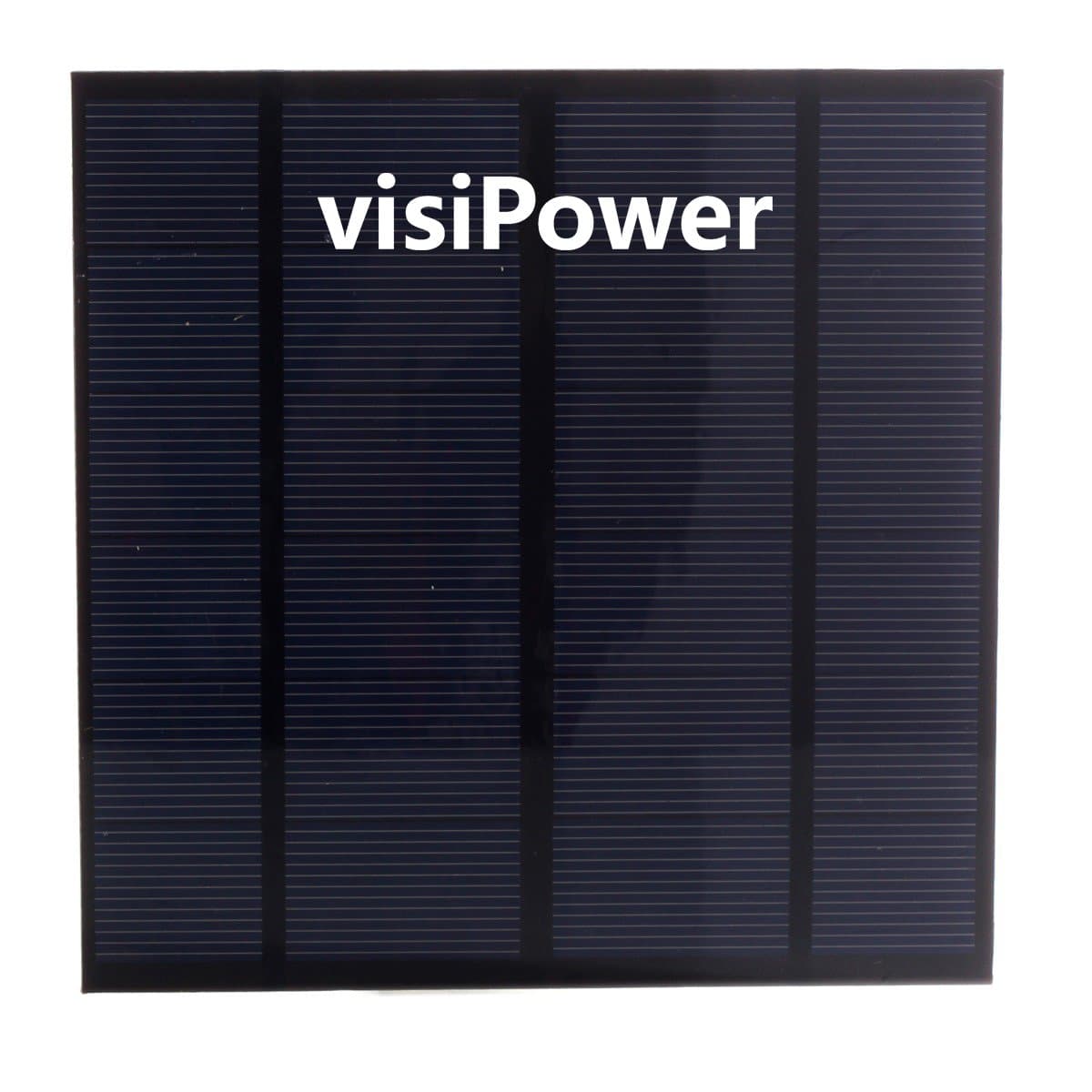 visiPower 3W 5V 0.6A Portable Solar Panel Flexible Cellphone Charger USB Output