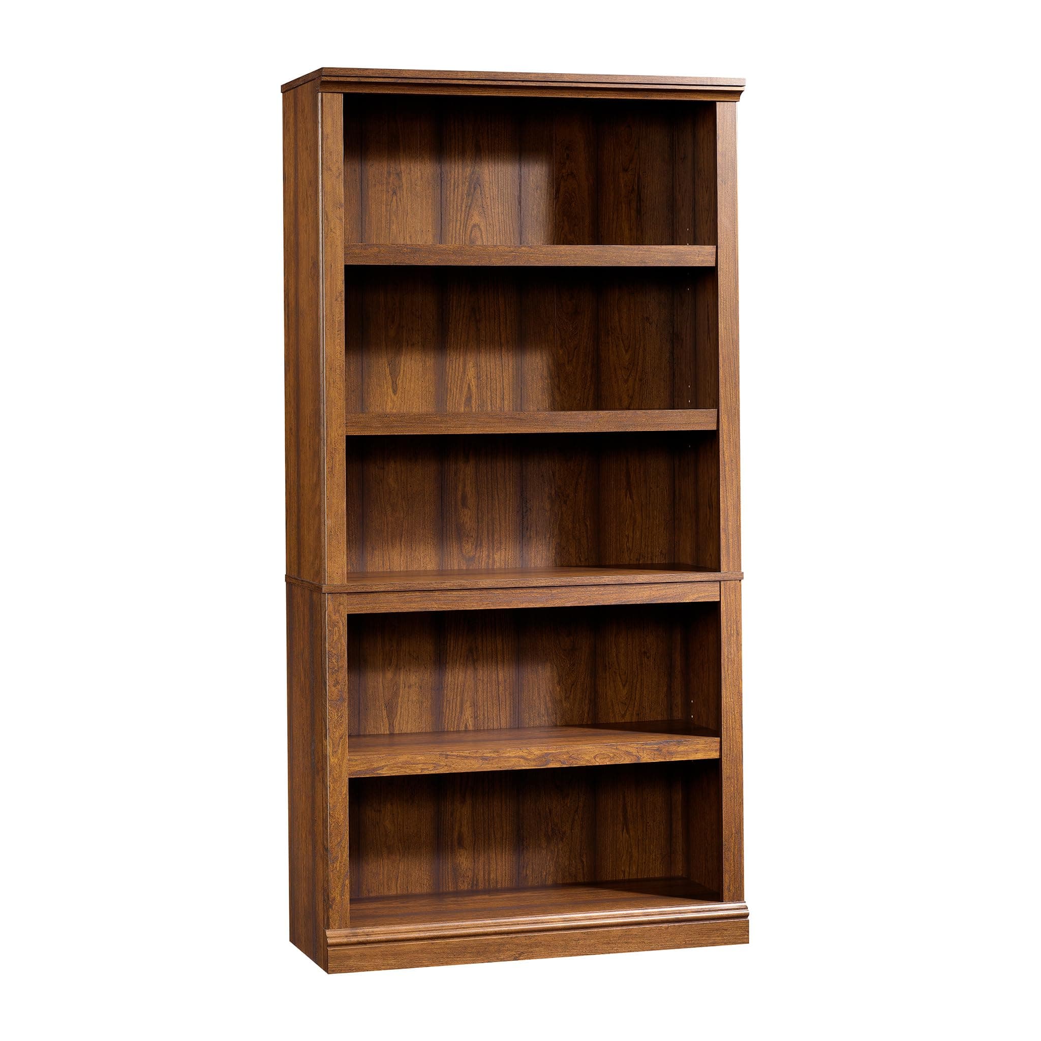 Miscellaneous Storage 5-Shelf Bookcase/ Book shelf, Washington Cherry finish