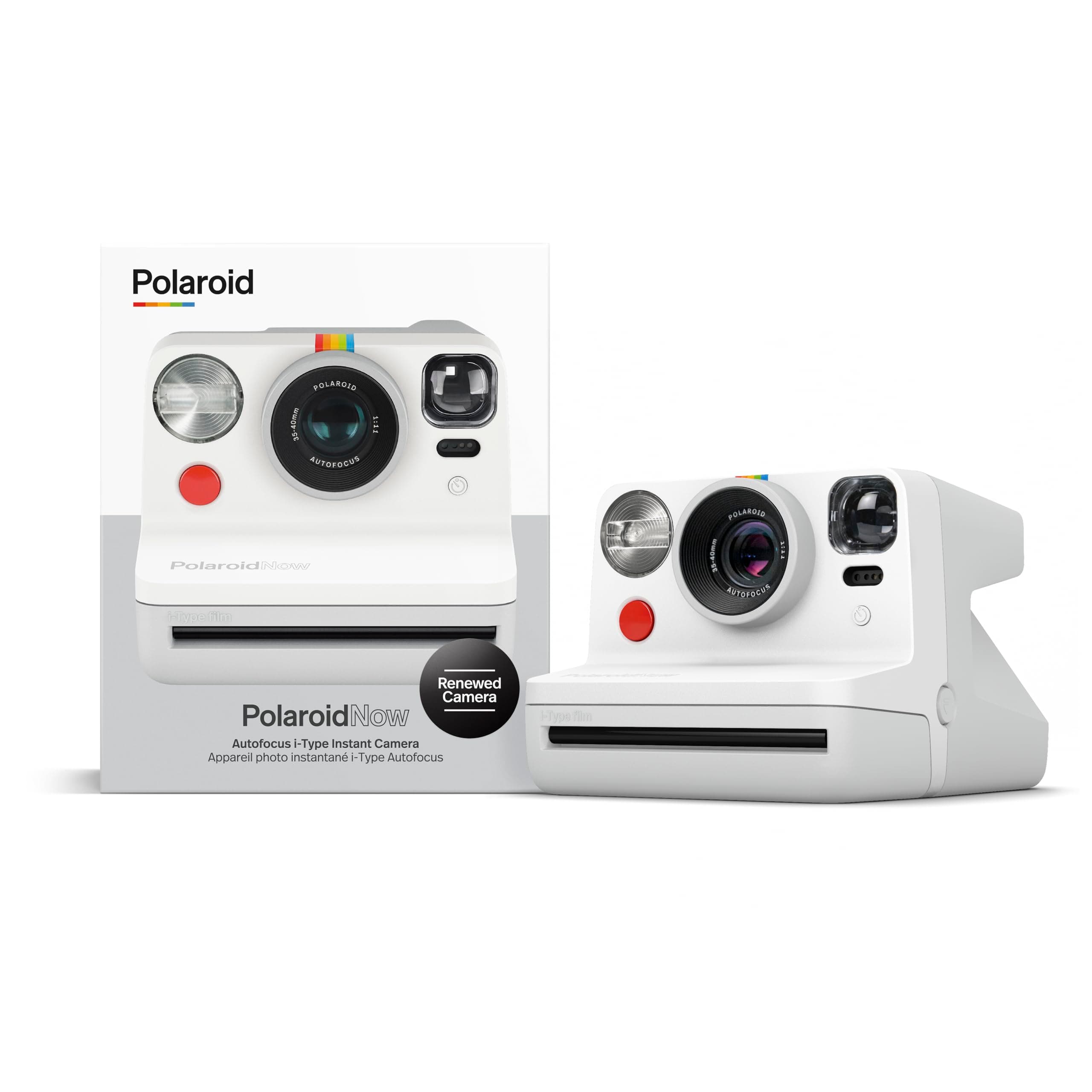 Polaroid Now I-Type Instant Camera - White (Renewed Premium)