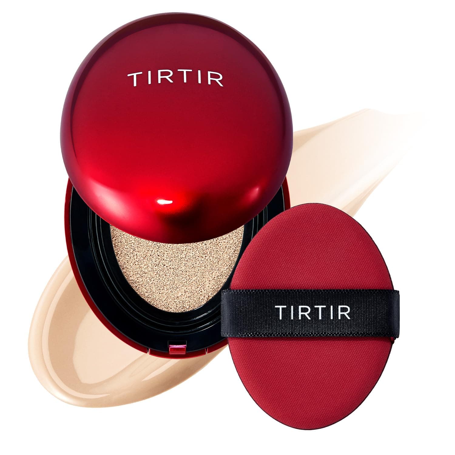 TIRTIR Mask Fit Red Cushion Foundation (17N Vanilla, 0.15 fl oz)