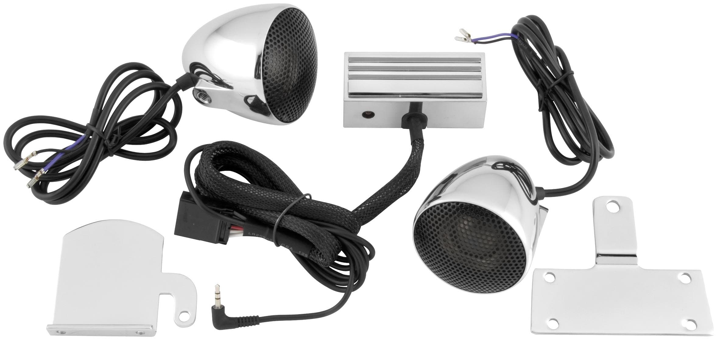 Series 2 Ultra 2.5 in. Speaker System for Harley Davidson FLHR, XL - One Size