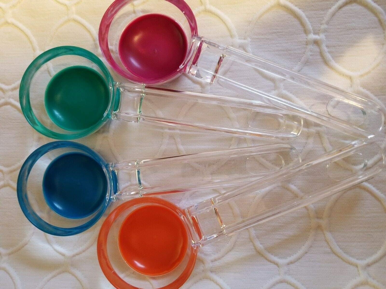 Premium Plastic Ice cream scoops, 2.5” x 7.5”, Assorted