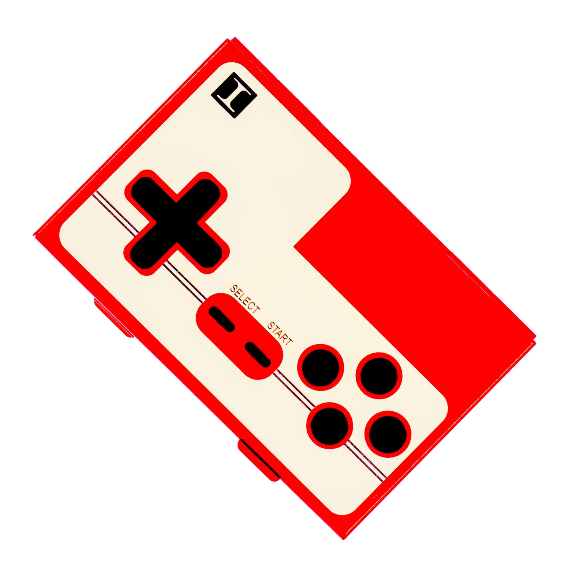 MikiGo Premium Game Card Case for Nintendo Switch&Switch Lite, Portable Aluminum Game Storage Card Box，Hold 6 Game Cards Securely. (Red-FC)