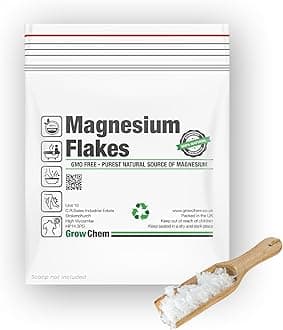Magnesium Flakes (1KG Bag) Pure Magnesium Chloride from The Dead Sea - Mineral-Rich Bath Salts for Foot & Muscle Soaks - Improves Sleep, Stress Relief, Joint Health & Skin Hydration