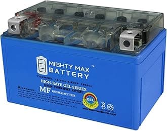Mighty Max Battery 12V 8.6AH 190CCA Gel Replacement Battery Compatible with Honda CB919, CBR954RR,KTM 690 Duke MV