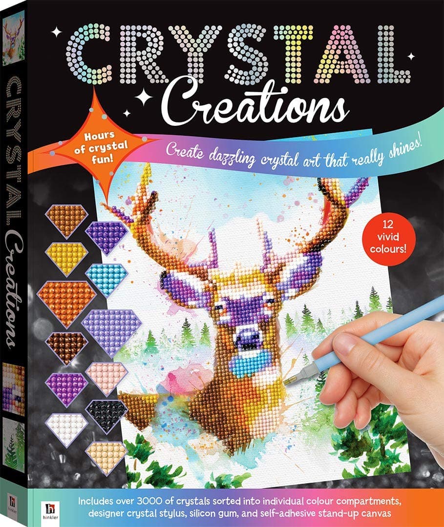 HinklerCrystal Creations Deer Set, Multicolour