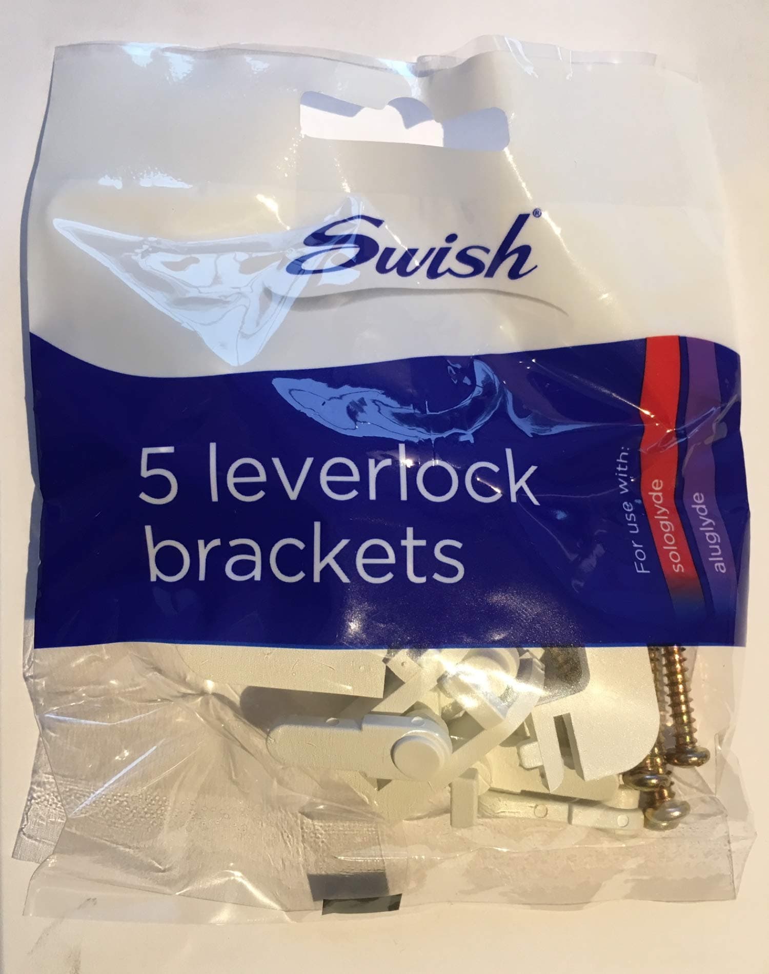 Swish Sologlyde Leverlock Brackets x 5