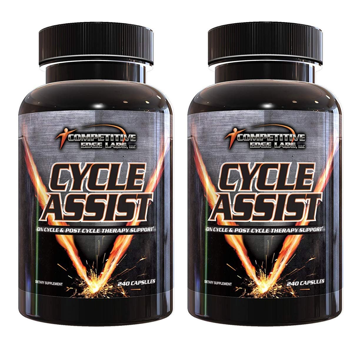 Cycle Assist by CEL: All-in-One On Cycle Support with Advanced Liver Assist and Organ Protection. 60 Servings. Includes Milk Thistle, Saw Palmetto, and Hawthorne (2)