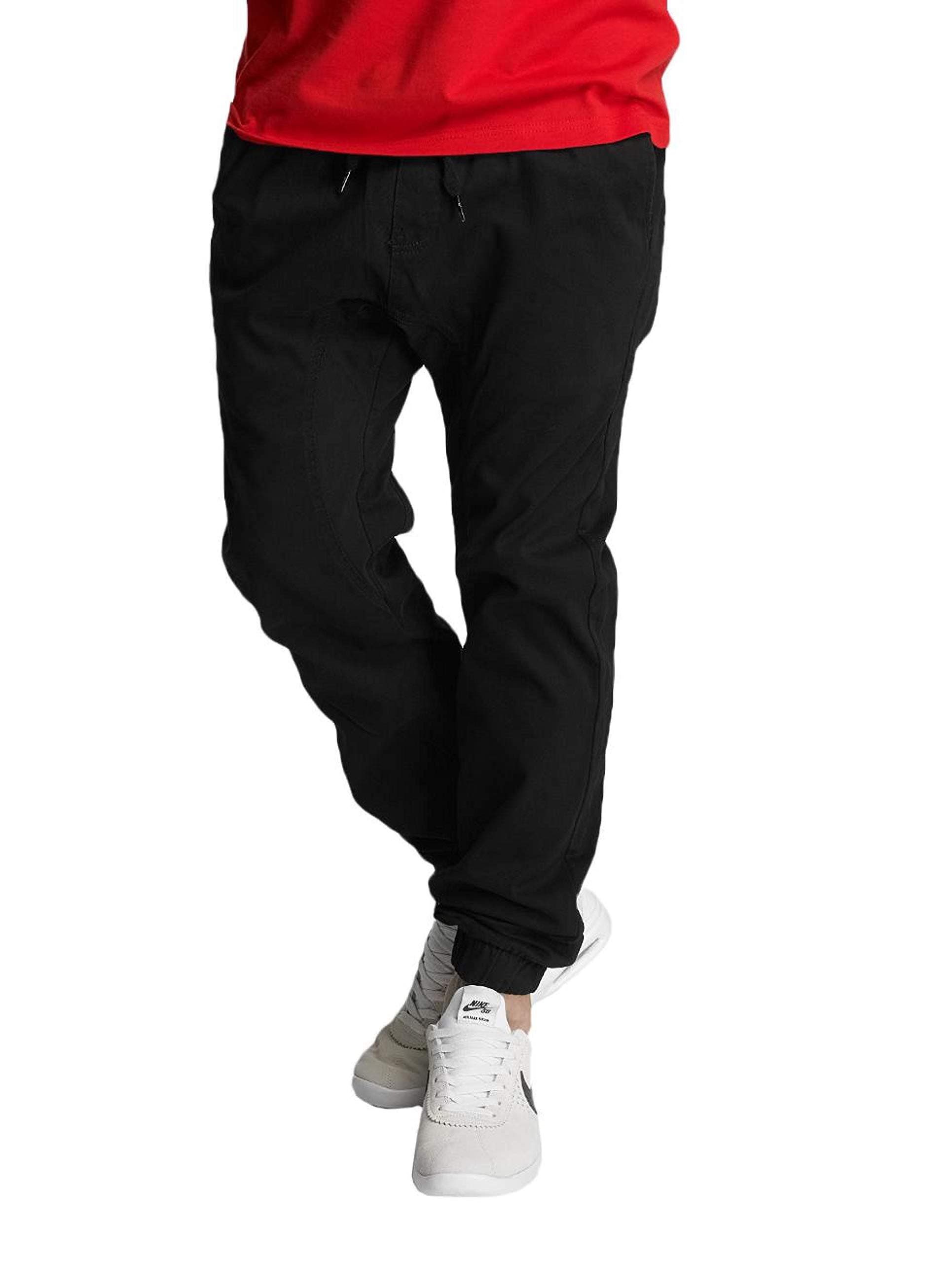 Men's Basic Stretch Twill Jogger Pants-Reg and Big & Tall Sizes
