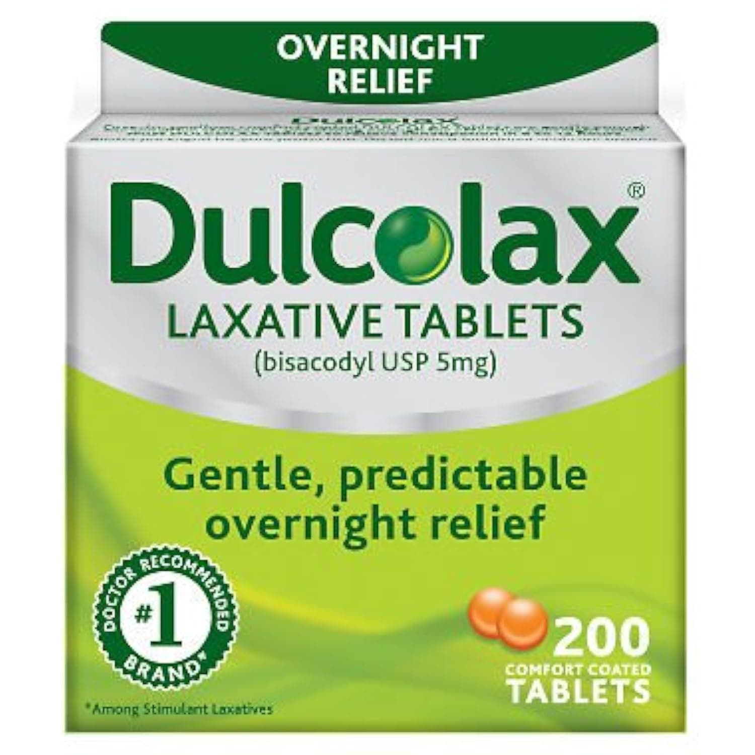 Laxative - 5 mg - 200 Comfort Coated Tablets