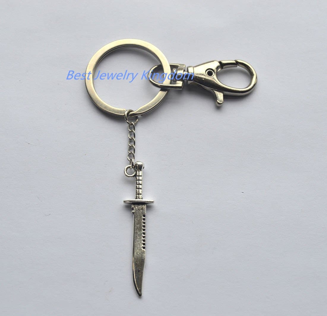 Katana Keychain, Sword Keyring,Sword Gift，Father gift