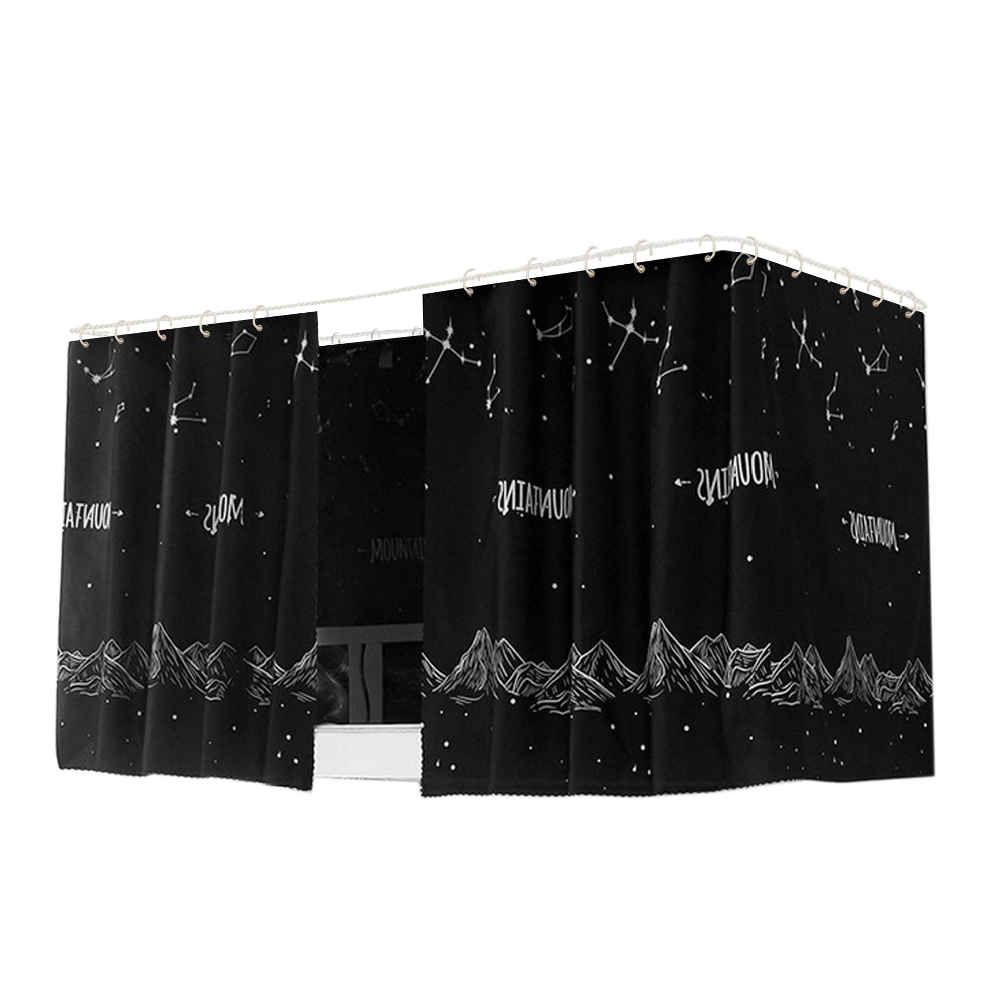 Hoce Bed Curtain-3 Panels