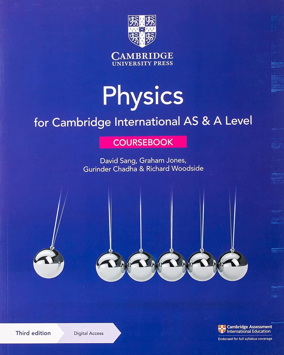 Cambridge International AS & A Level Physics Coursebook with Digital Access (2 Years)