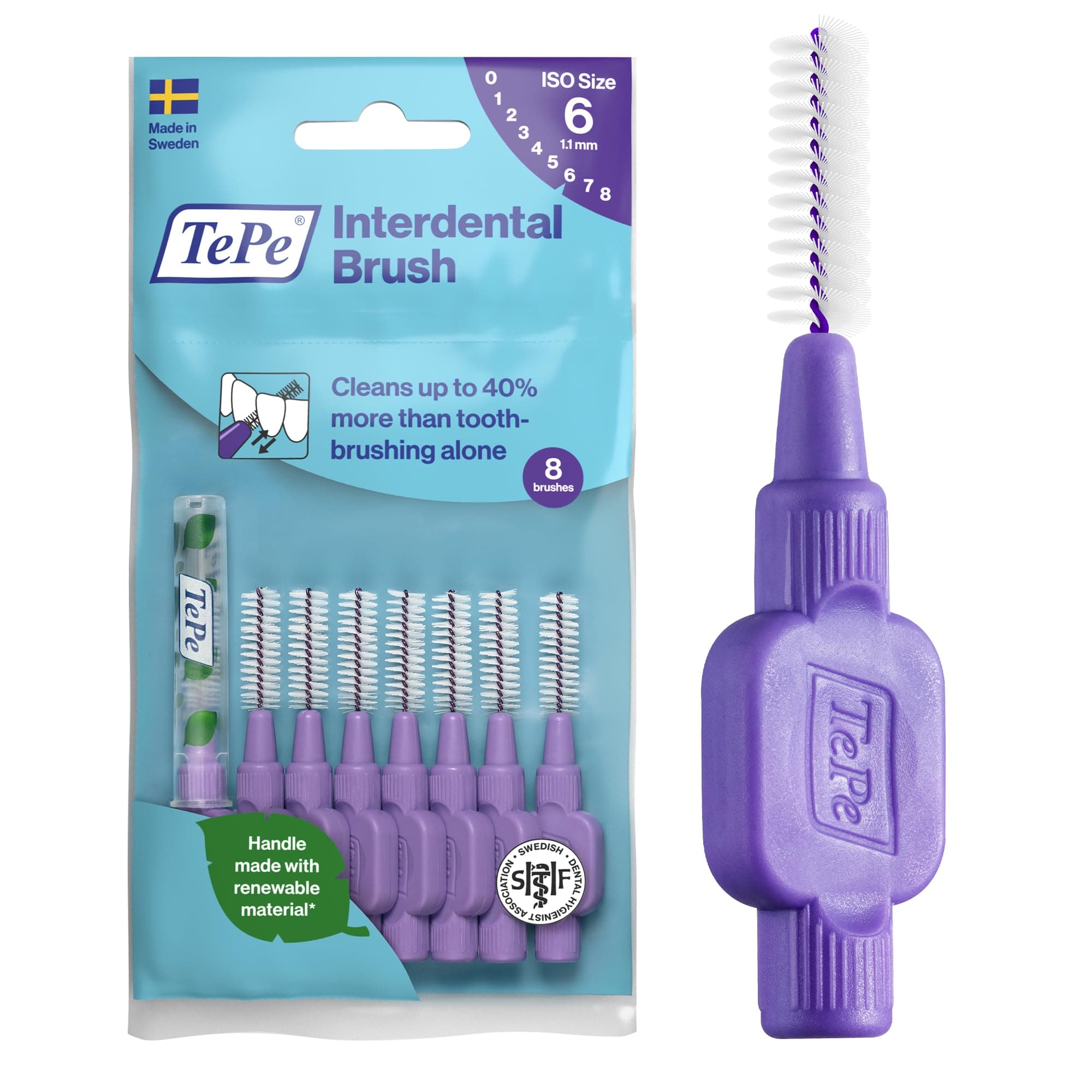 Interdental Brushes Original Purple 8 Brushes