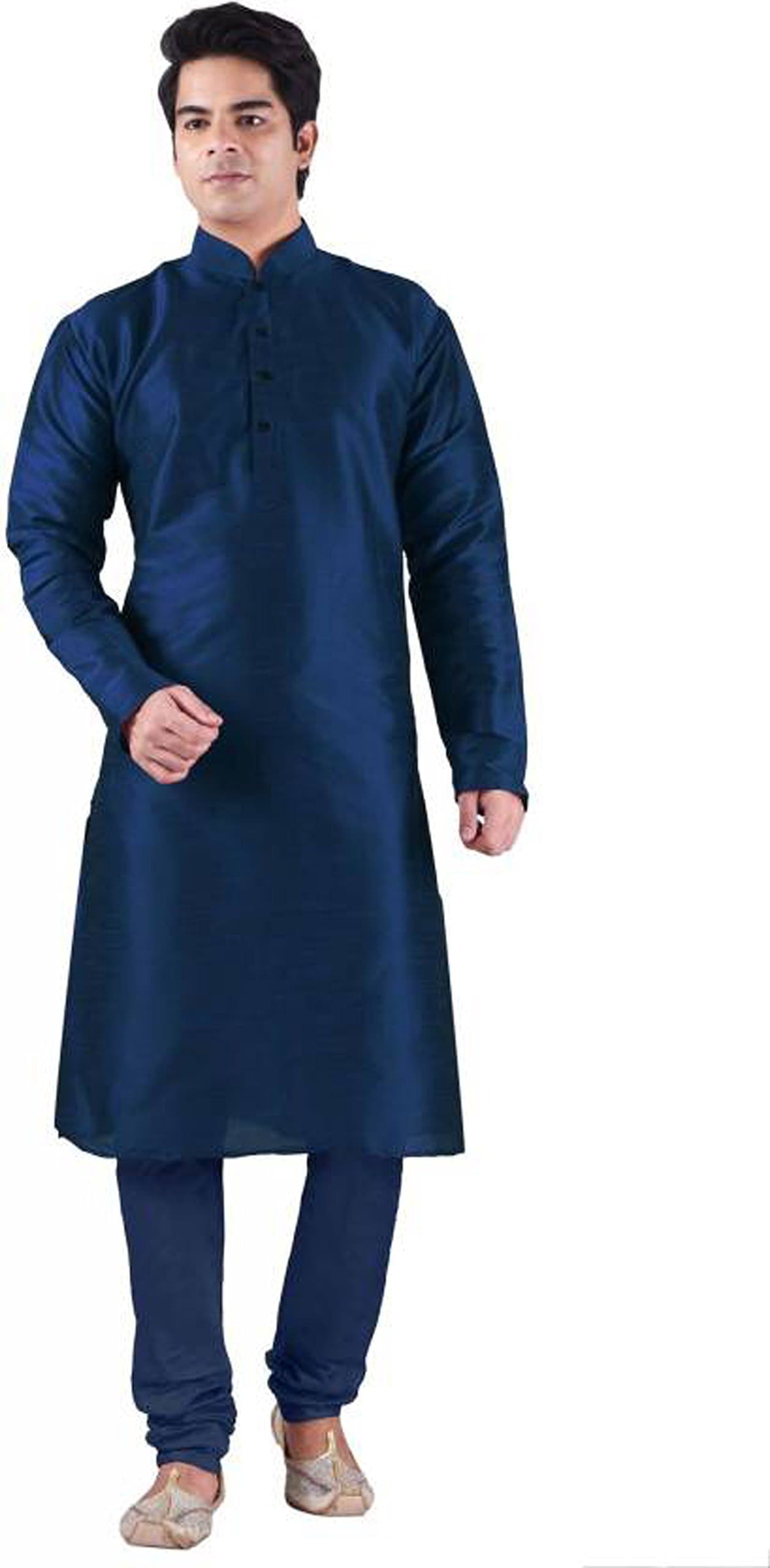 UnM Men's Kurta Churidar Pyjama Set