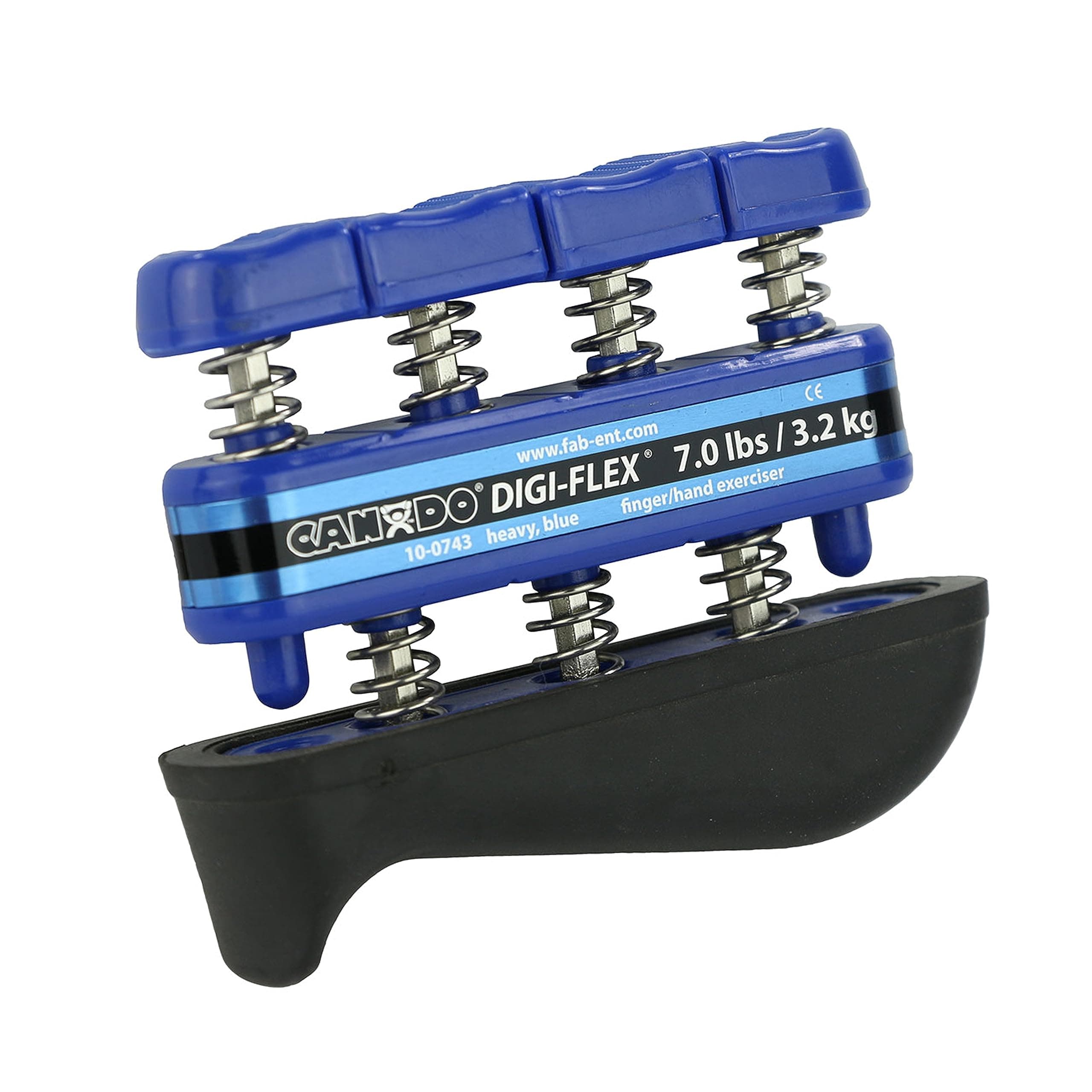 Digi-Flex Hand and Finger Exerciser Blue-Heavy - For Dexterity, Strength, and Flexibility for Fingers, Hands, and Forearms