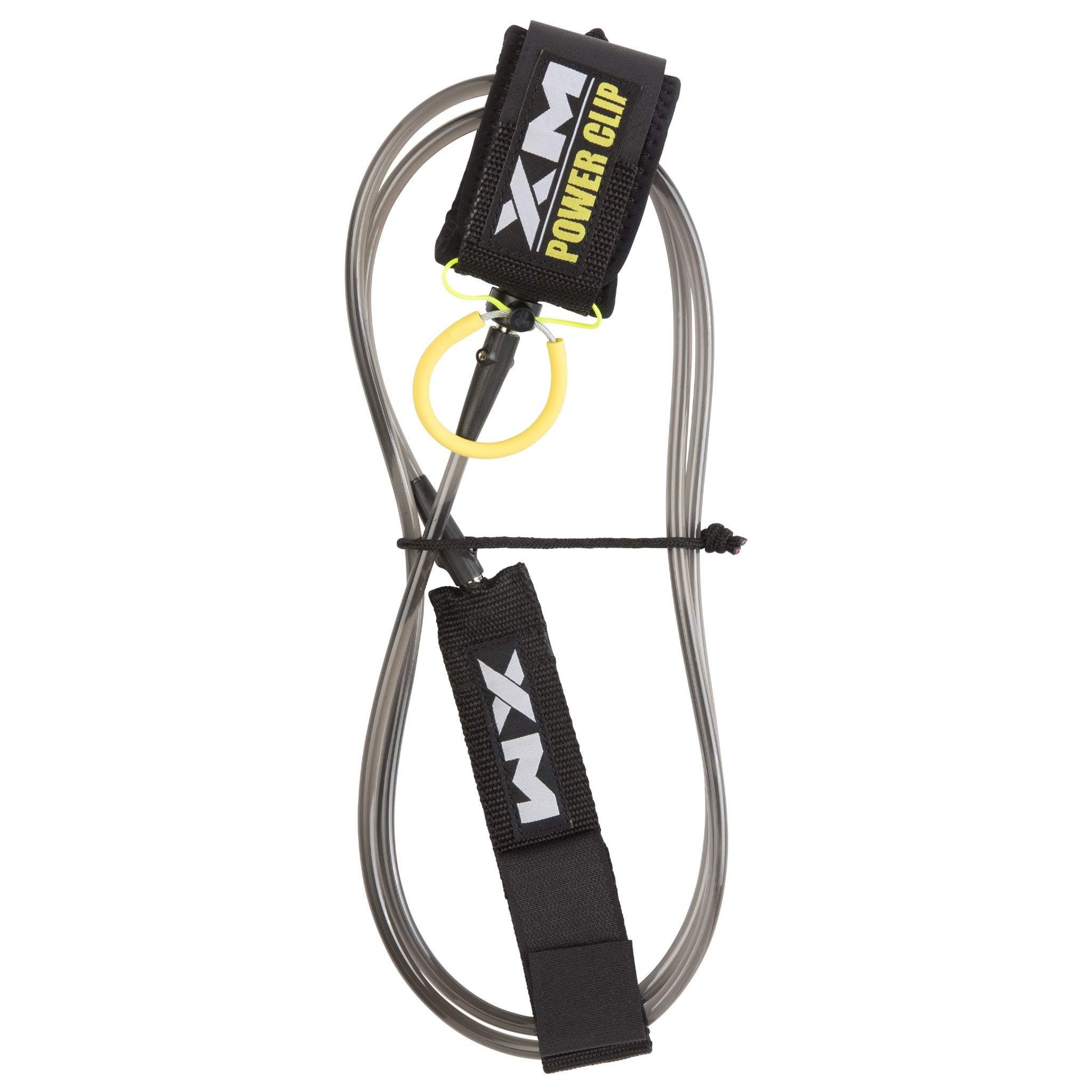 Big Wave 6ft-20ft Surfboard Leash with Power Clip Quick Release Upgrade, Cord Thickness (.313in), Key Pocket, Unbreakable Swivels, Detachable Railsaver, Made in USA