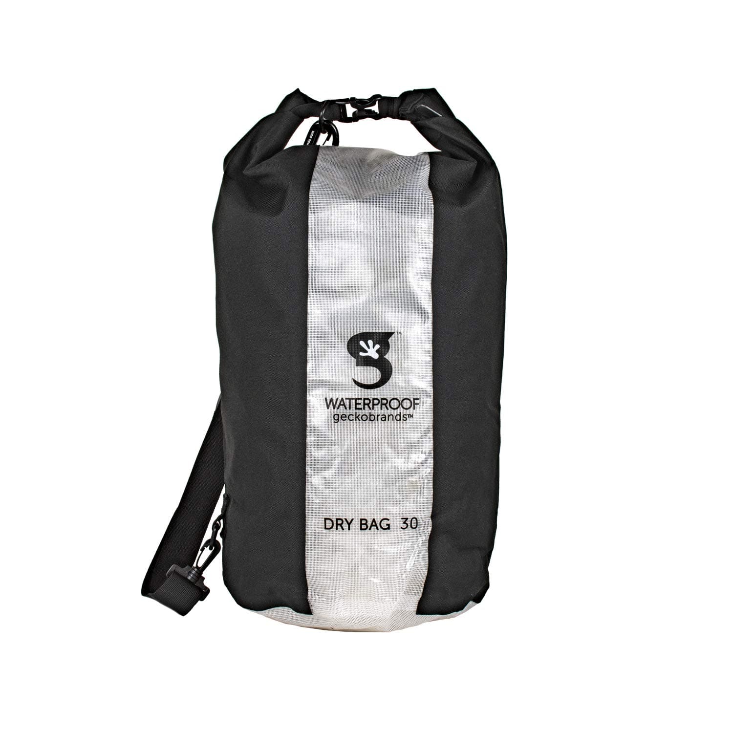 geckobrands Durable View Dry Bag, PVC and Polyester Material, Shoulder Strap 5