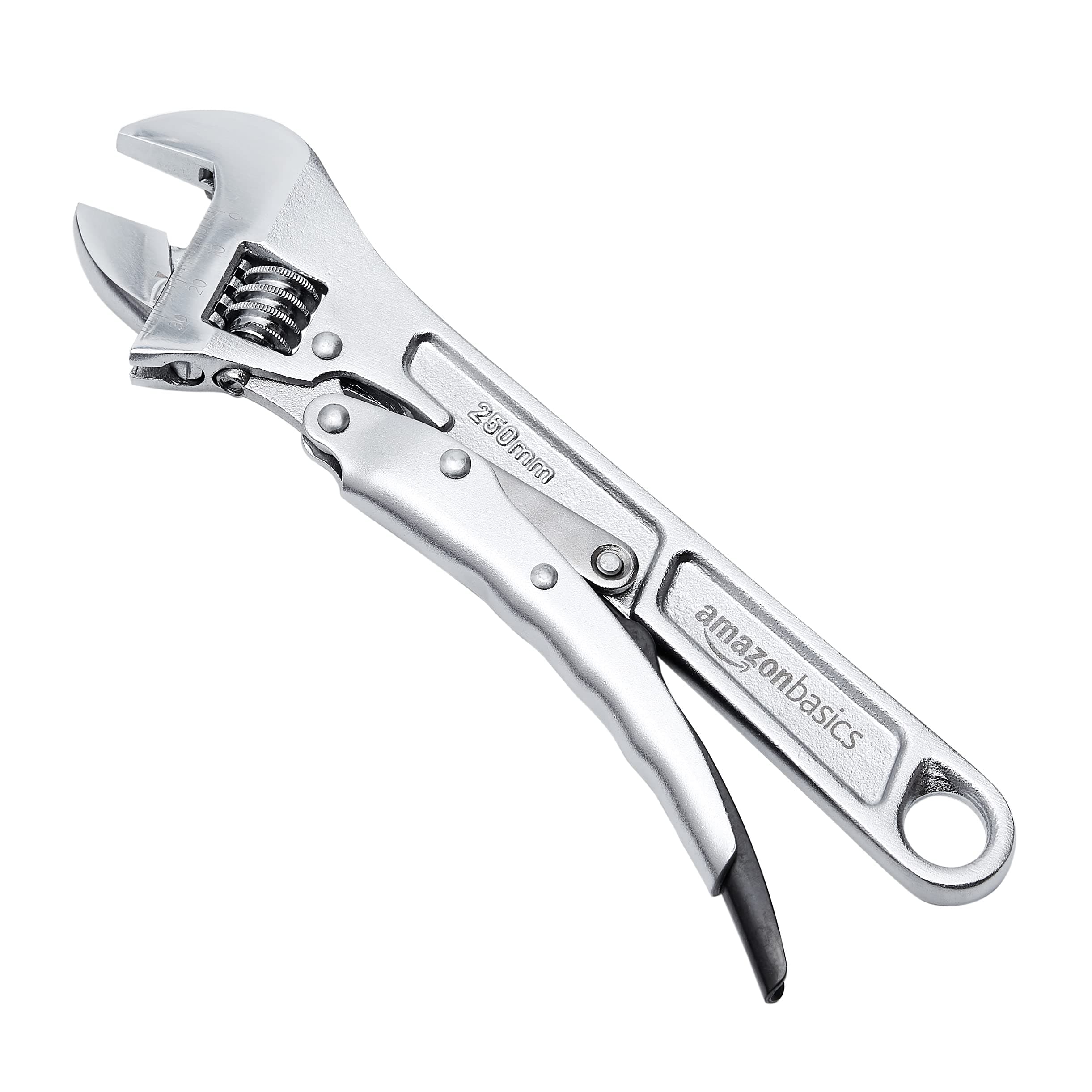 Amazon Basics 25.4 cm (250 mm) Locking Adjustable Wrench