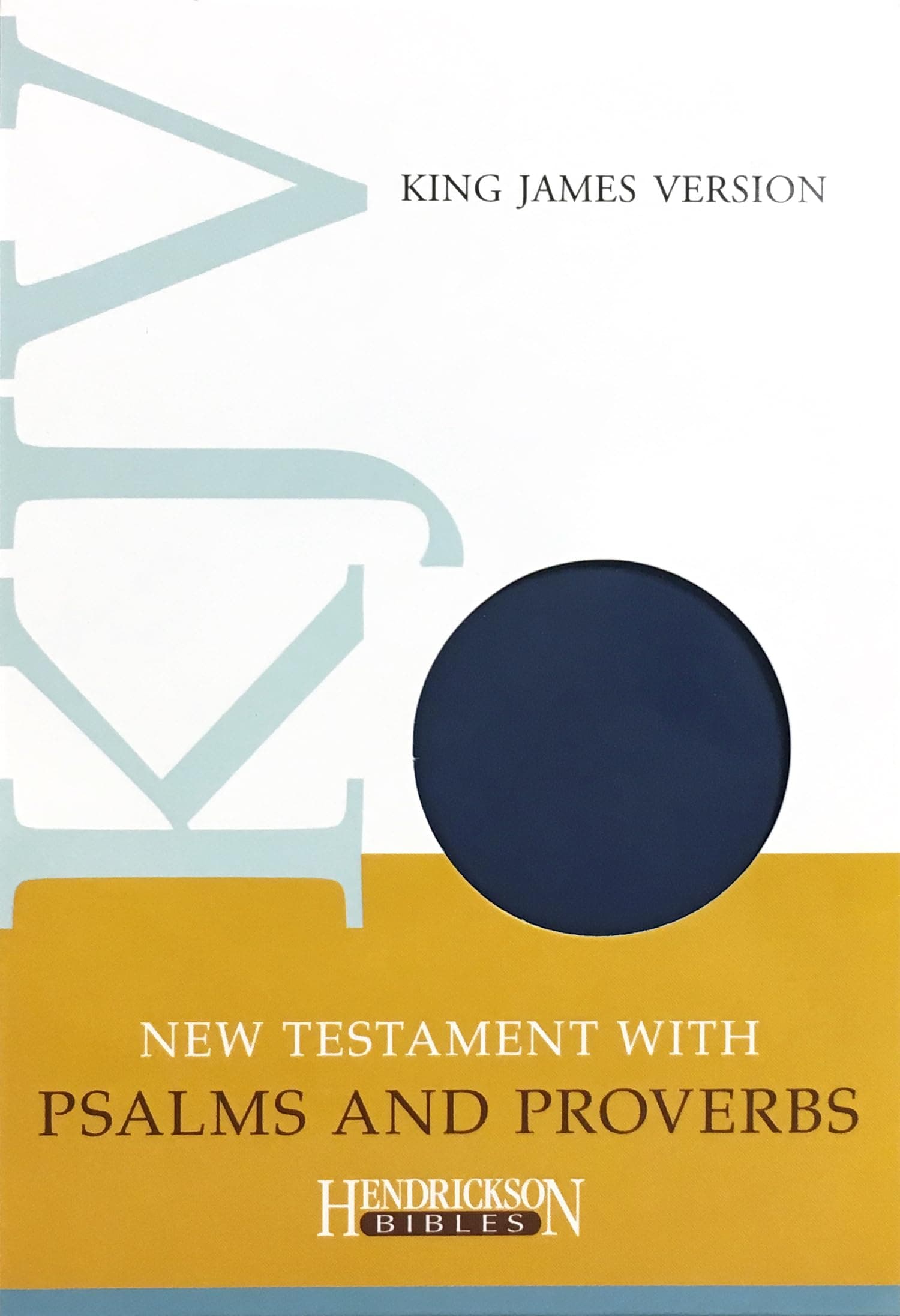 KJV New Testament with Psalms and Proverbs (Flexisoft, Blue)