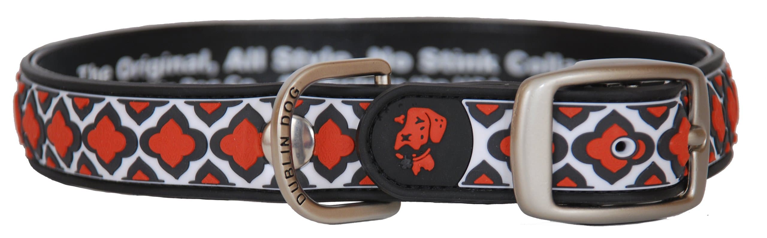 All Style, No Stink Dog Collar, Sultan, Medium 12.5" x 17"