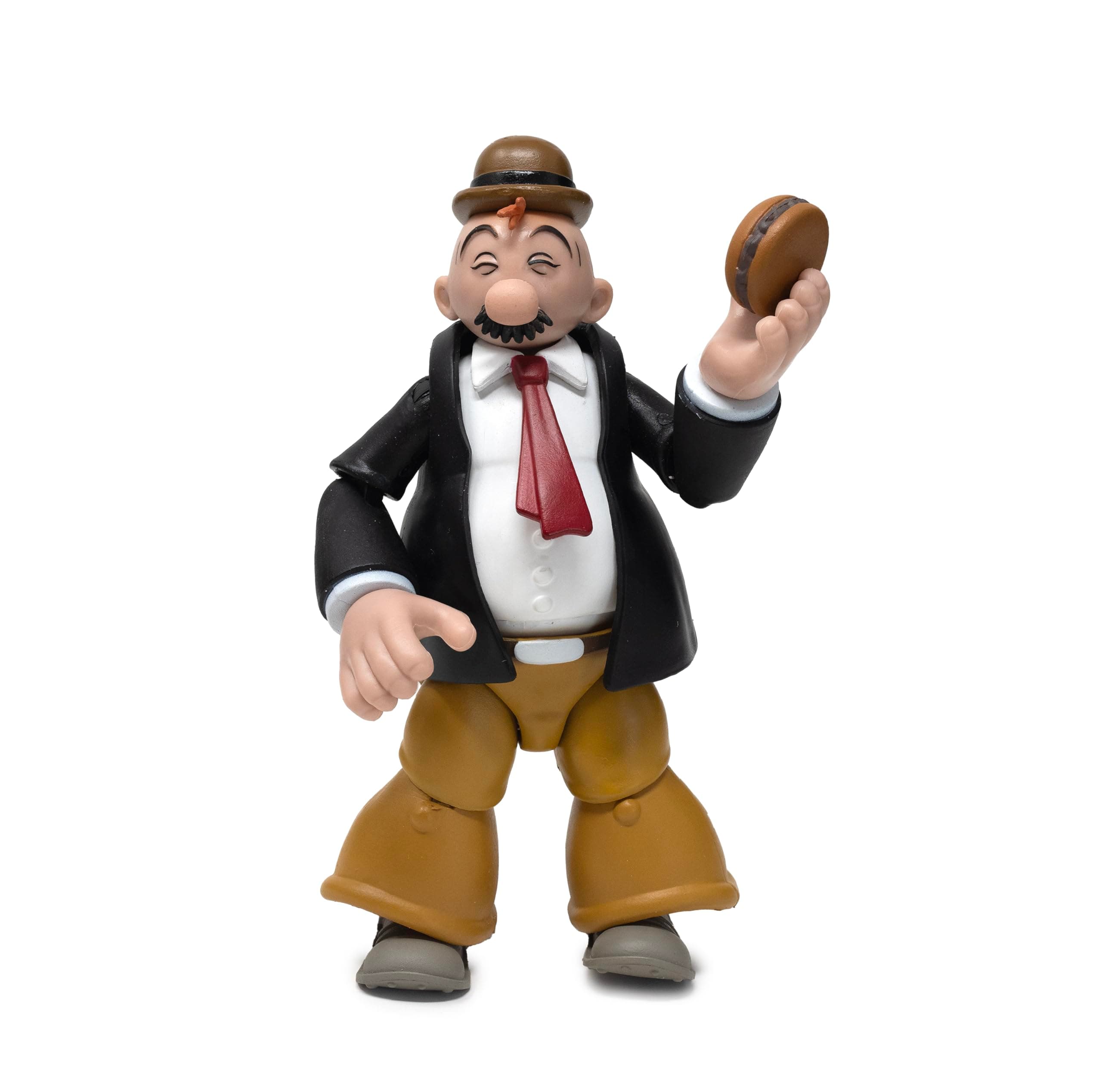 Boss Fight Studio J. Wellington Wimpy Popeye Classics Wave 2 Collectible Action Figure – Highly Articulated Figurine and Accessories - Alternate Hands and Head, Hat, Hamburgers and Meat Grinder – 1:12
