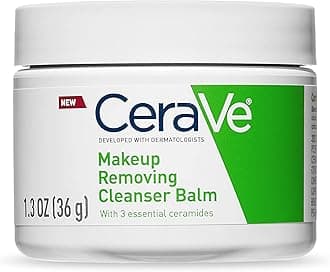 CeraVe Cleansing Balm | Hydrating Makeup Remover with Ceramides and Plant-based Jojoba Oil for Face Makeup