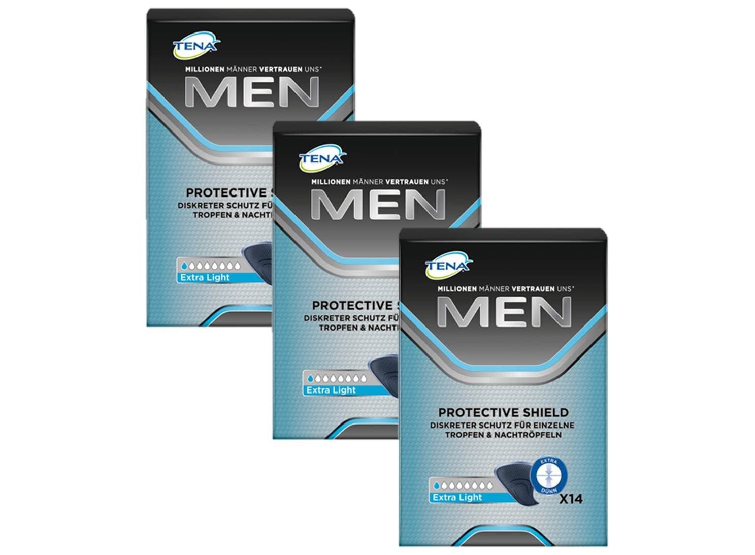 Men Level 0 P/Shield - Pack of 3