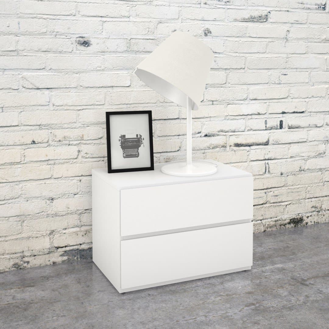 Nexera Night Stand, White