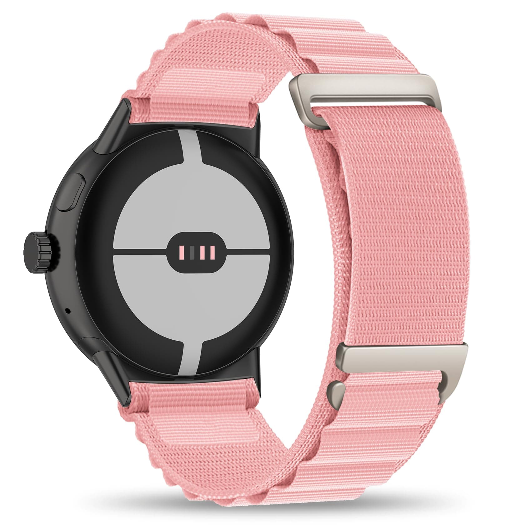 Alpine Loop Nylon Compatible with Google Pixel Watch 3 41mm 45mm Band/Google Pixel Watch 2/Google Pixel Watch Band for Men Women, Breathable Rugged Sport Straps Wristband